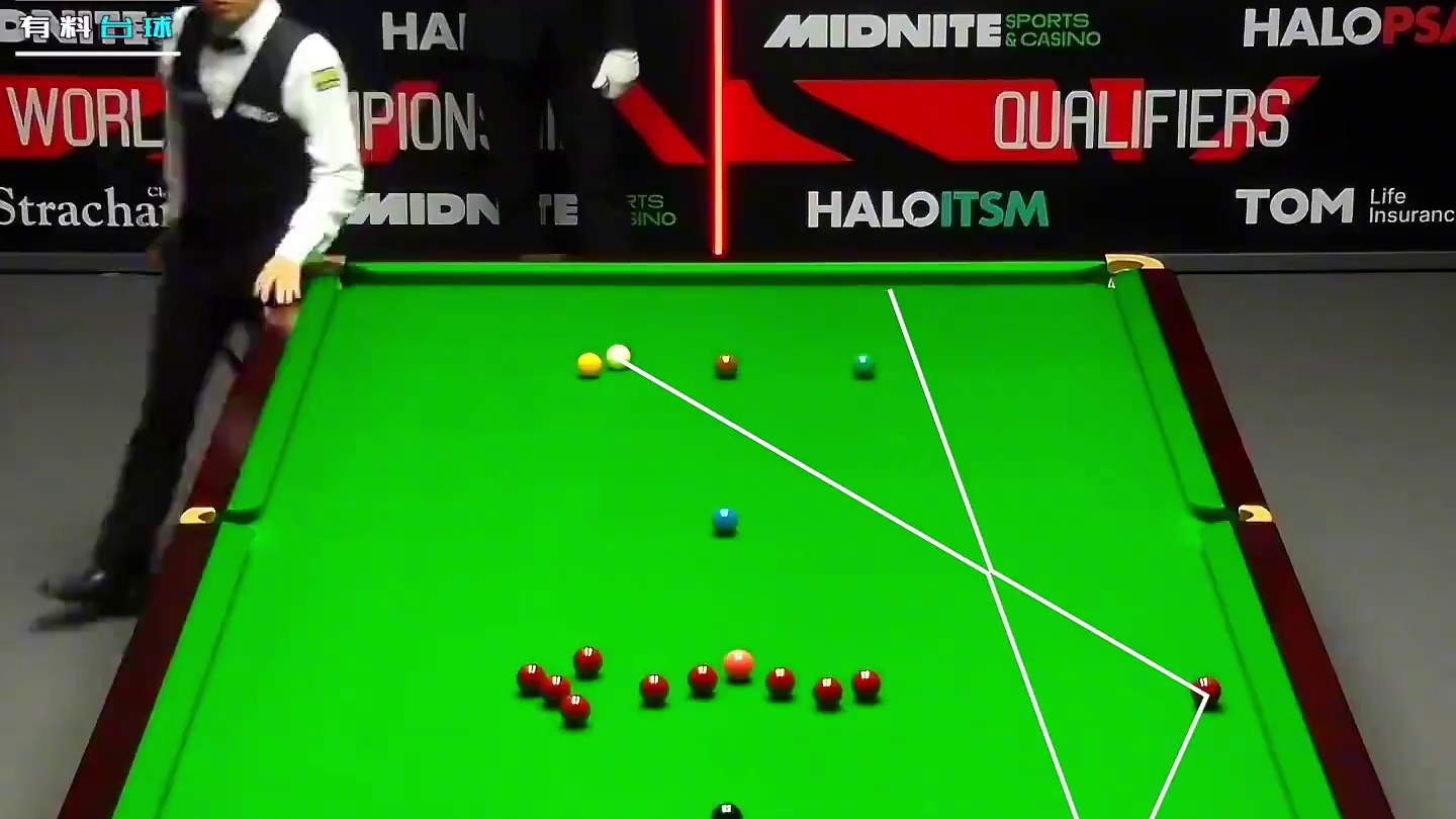 赵心童的离谱准度，狂飙远台后，秀极限走位！ #台球 #斯诺克 #赵心童 #台球是一种生活