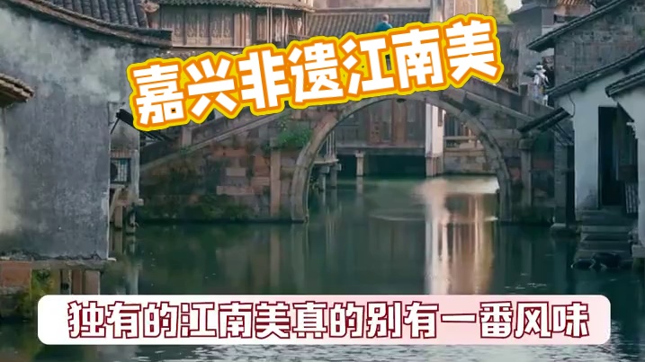 当用非遗视角打开嘉兴，独有的江南美真的别有一番风味#宝藏嘉兴  #发现宝藏小城  #非遗好去处 #用