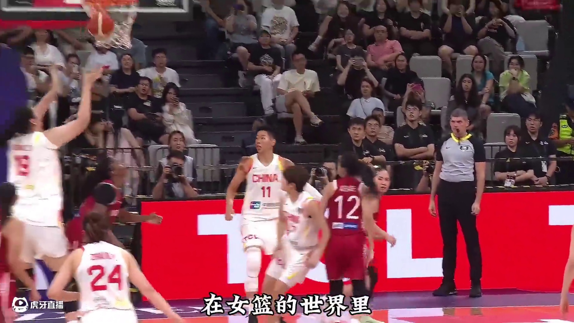 吸取姚明教训，宫鲁鸣重点保护张子宇，与韩旭的双塔令人畅享 #张子宇 #中国女篮 #女篮亚洲杯