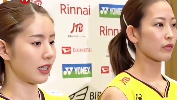 山羊组合最后三场大赛，看一场少一场，9月志田千阳将有新搭档 #志田千阳 #志田千阳羽坛美女 #志田千