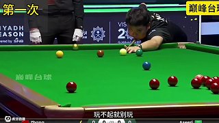 張安達(dá)在利雅得大師賽上遭遇多次停電，打亂了達(dá)仔沖擊167分的節(jié)奏，沒能實現(xiàn)理想