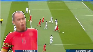 黃政宇首球，助國(guó)足1-0迎首勝！東亞杯第3名收官