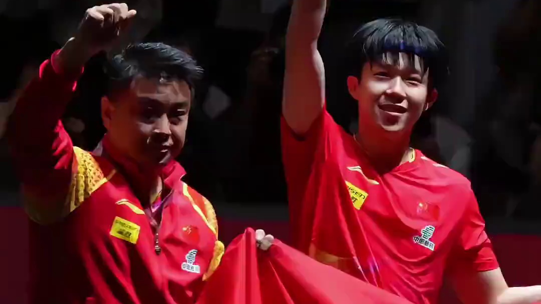 为何说王楚钦是王皓最好的医美？看到他夺下冠军的瞬间，才知“钦儿子”的含金量#王楚钦夺冠  #王皓 #