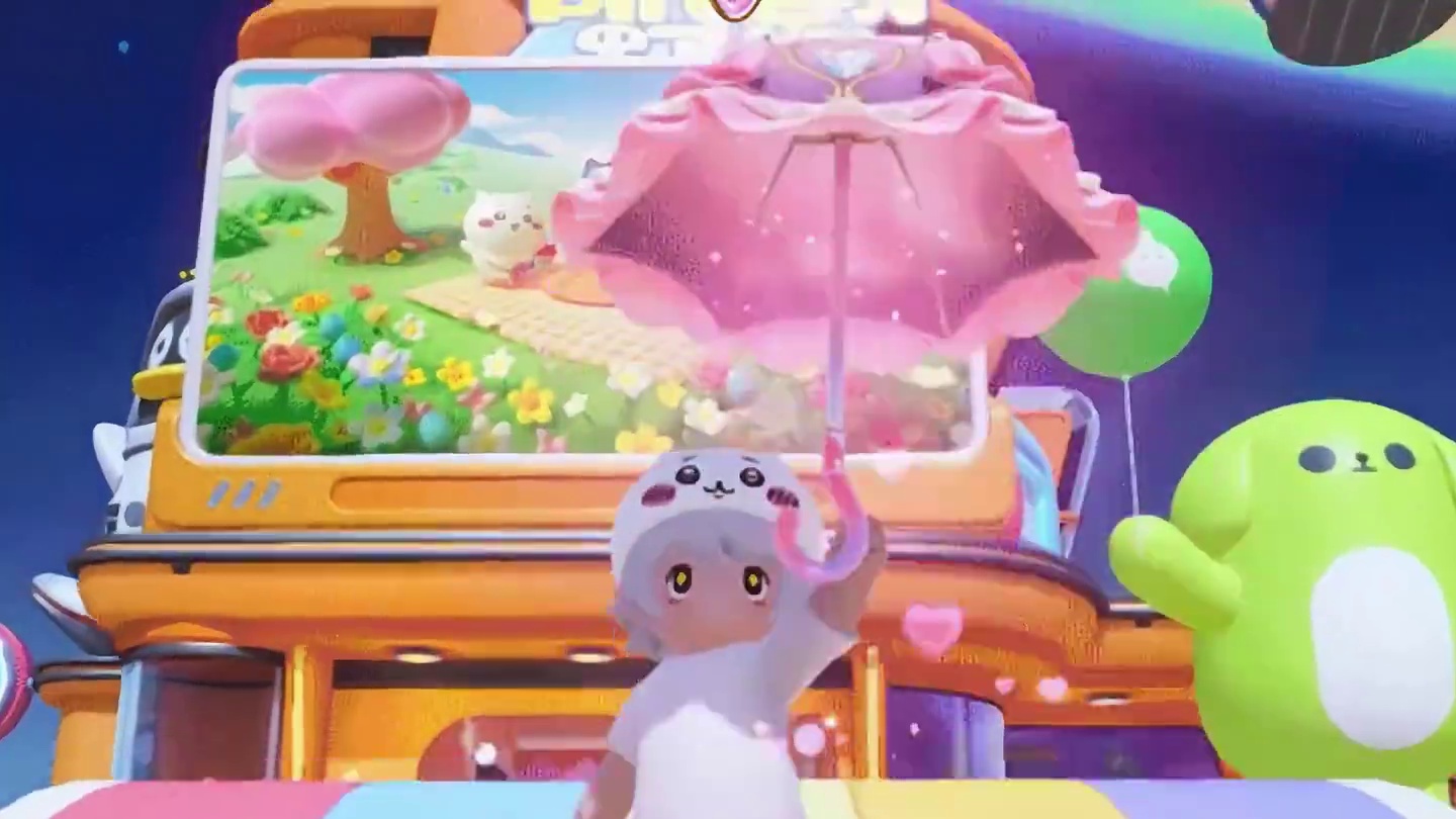 元梦新手持居然能和搭子一起打伞！！！ #元梦之星#元梦之星昆仑秘境赛季#星宝暑期乐#元梦顶流ip快闪