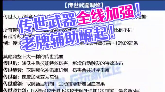 所有传世武器加强！老牌三巨头辅助加强！红眼国服亲儿子加强！#dnf #地下城与勇士 #DNF盛夏的守