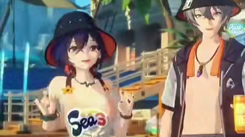 爱丽丝穿上泳衣的表情也太可爱了吧！#绝区零 #绝区零创作激励计划  #绝区零爱丽丝