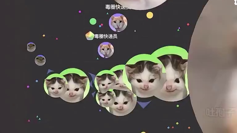 幸亏是球球，不然就火了#球球大作战 #球球大作战小游戏#球球霸屏挑战#球球大作战VR