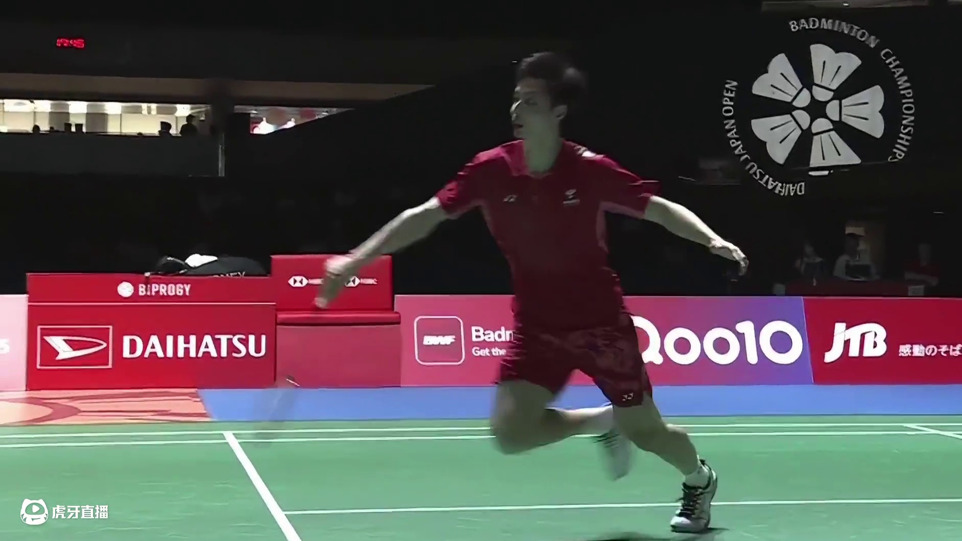 2025日本羽毛球公开赛男单半决赛石宇奇首局强势进攻和防守，打的小波波夫措手不及
