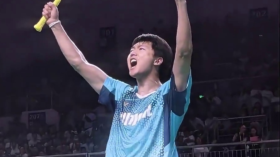 直落两局 恭喜西安壹米体育获得2025郴州林丹杯混合团体冠军#郴州林丹杯 #林丹杯羽毛球公开赛 #羽