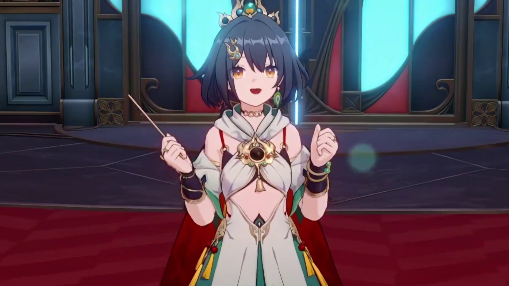 星铁反差角色--爱吃糖葫芦的呆萌女孩但对空气过敏 #崩坏星穹铁道 #因为太阳将要毁伤 #星穹铁道剧情