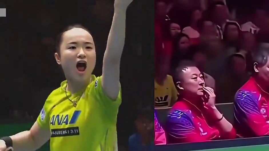 孙颖莎压力最大的比赛，国乒教练集体吓出冷汗 #孙颖莎 #国乒 #乒乓球