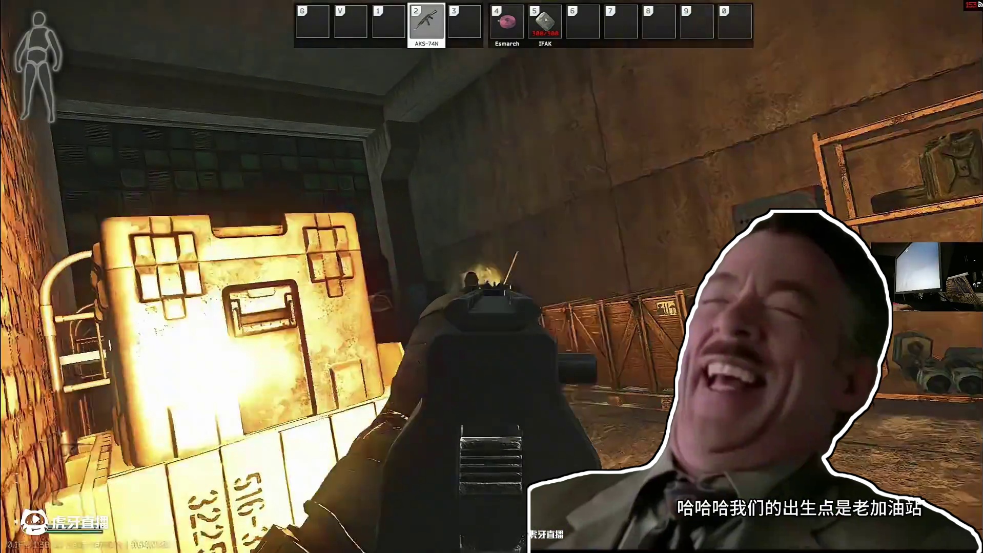 #逃离塔科夫  海关改枪AKS74N，溜溜哒哒就满改了！