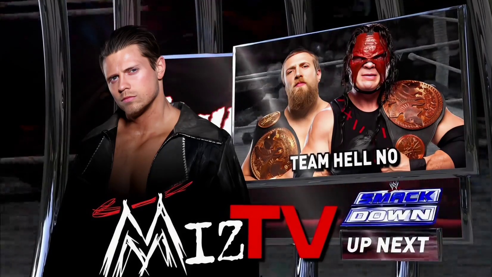 圣盾开场袭击兰迪，与绝不小队和莱贝克，约战TLC！ #WWE #圣盾 #绝不小队