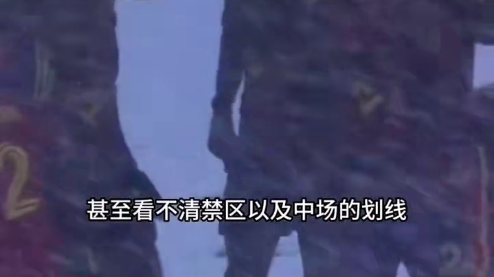 2024赛季美职联比赛当天盐湖城下起了大雪，整个球场都被雪所覆盖，甚至看不清禁区以及中场的划线。#d