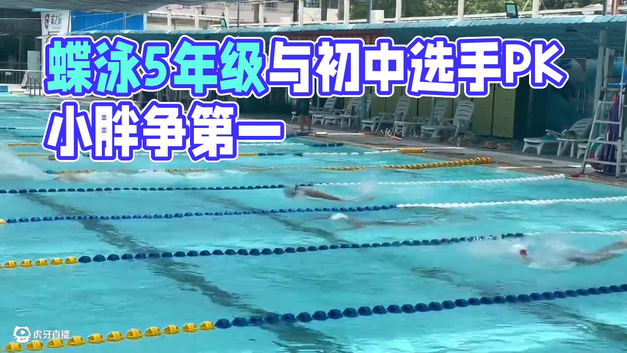 蝶泳技术出发蹲踞式 蝶泳技术出发蹲踞式5年级运动员pk初中 初中组运动员#学游泳 #咖啡猫带你学游泳