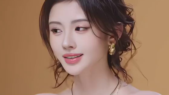 这居然是鞠婧祎，第一眼完全没认出来，还以为是内娱来新人了