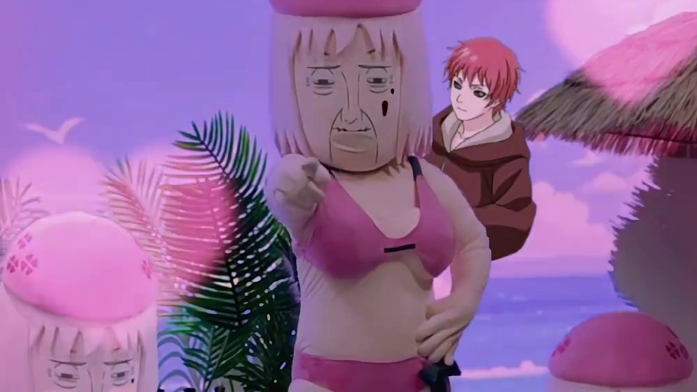 何为最爱？泳装千代！ #火影忍者手游 #请选择你的夏日忍者 #泳装千代 #秽土蝎