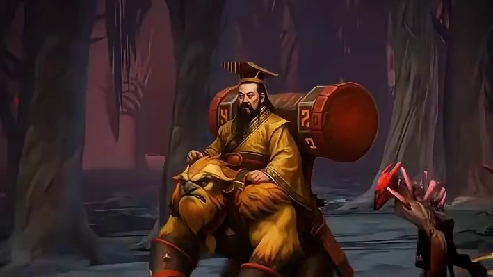 秦始皇骑小牛？我都看到了什么！ #Dota2 #刀塔 #秦始皇