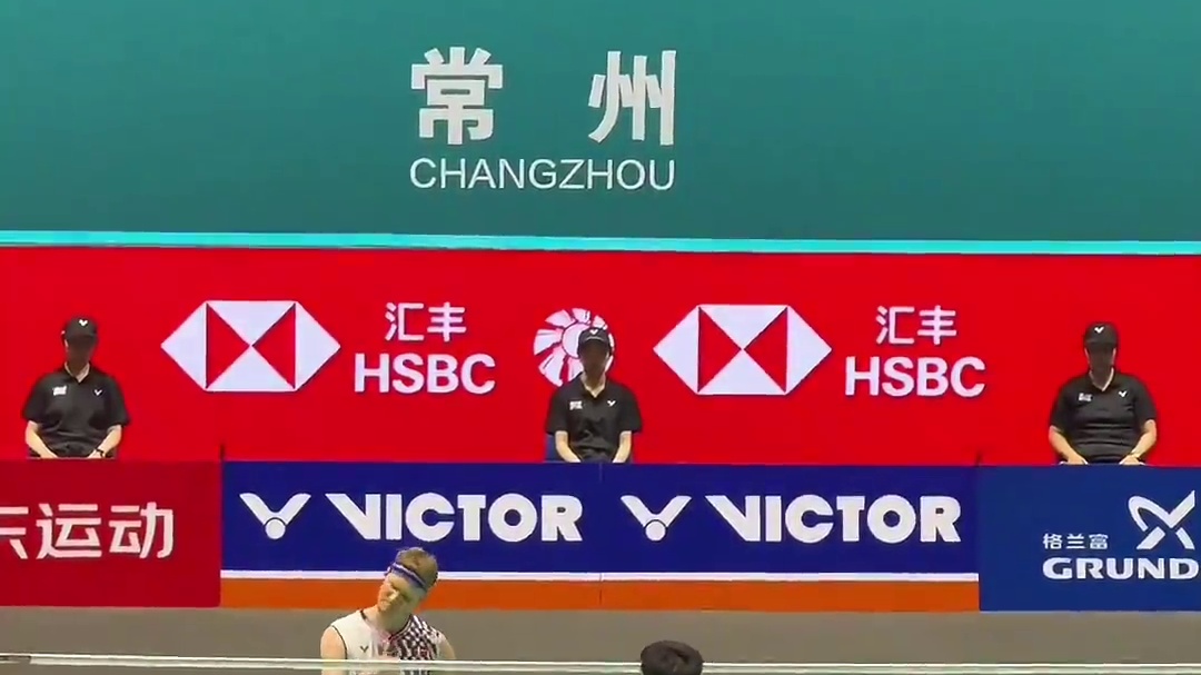 羽球喜剧大师安东森！ #安东森 #羽动龙城胜利在握 #威克多中国羽毛球公开赛