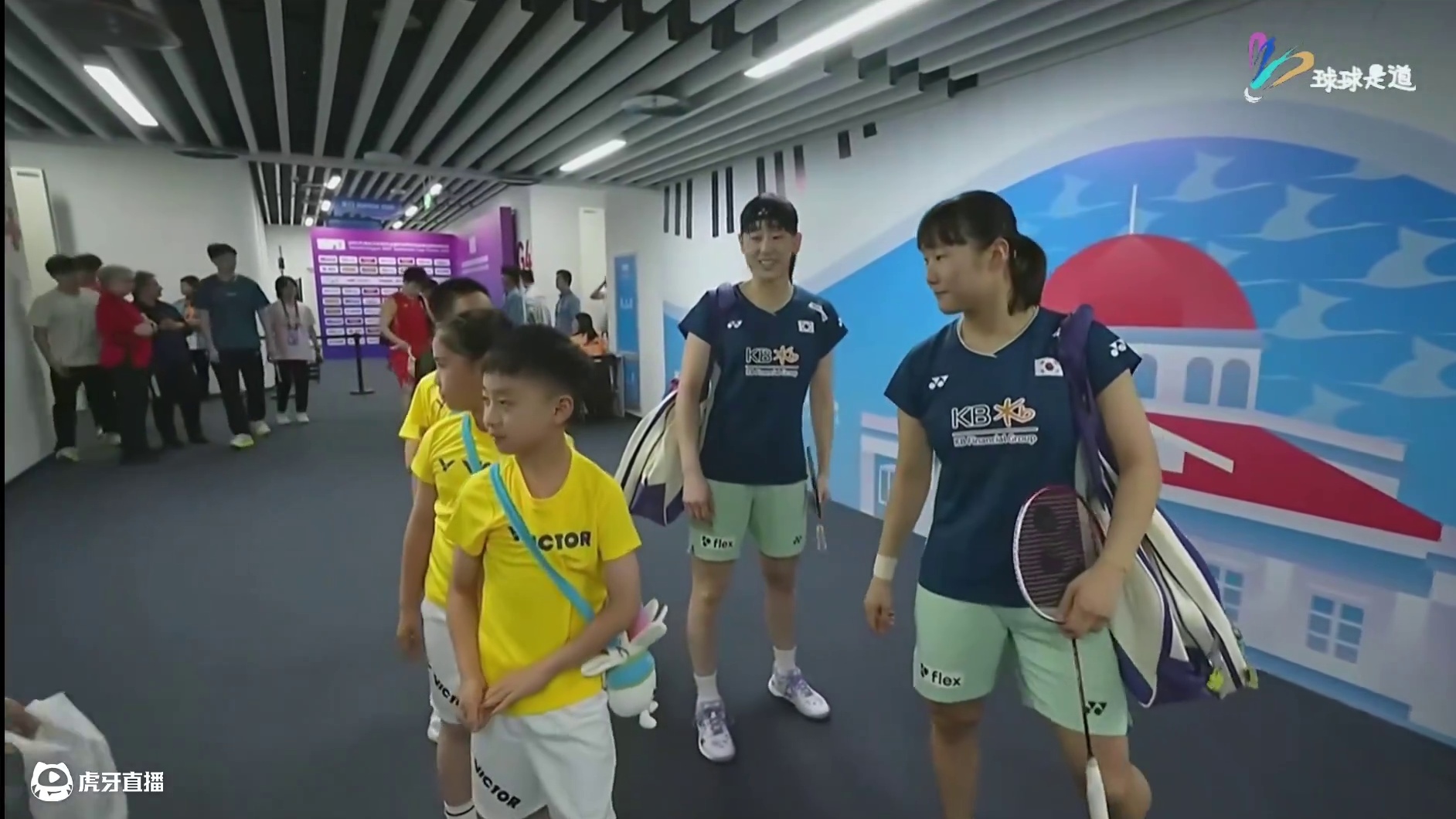 苏杯女双一二号种子大战中国圣宁VS韩国李白