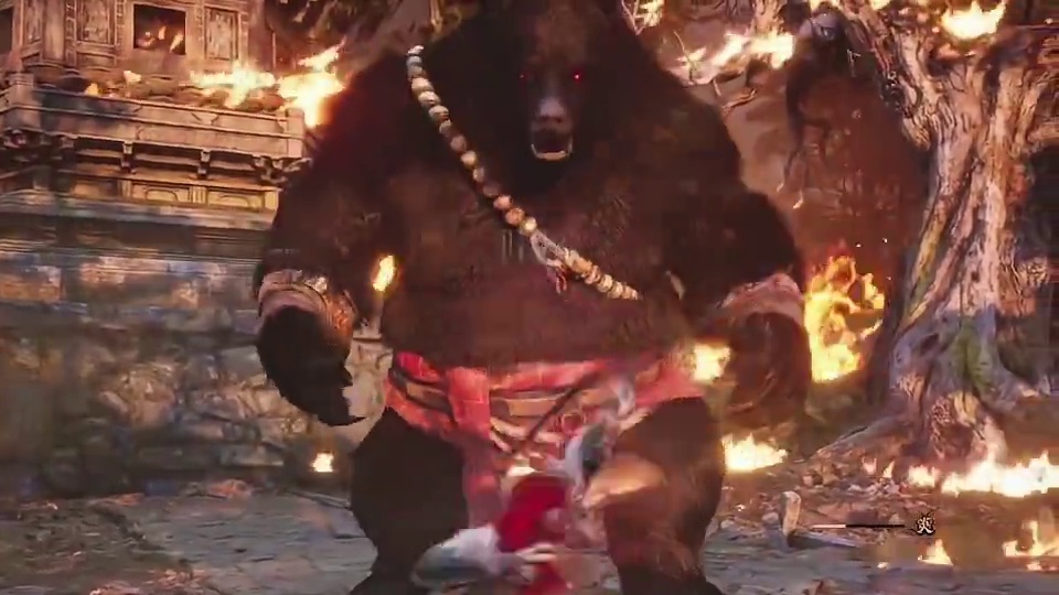 黑神话悟空 怎么使用赤发鬼精魄？他的重棍增伤效果如何？ #关于黑神话我有自己的玩法 #黑神话的故事没