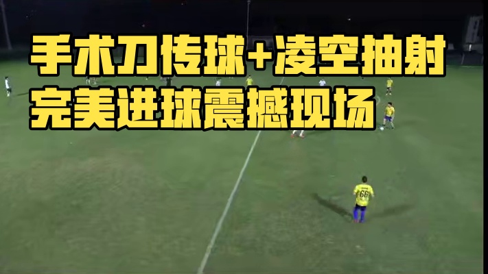 手术刀传球+凌空抽射=完美进球 还不快点进来鼓掌！ #dou来足球季 #足球合伙人 #足球小将 #战