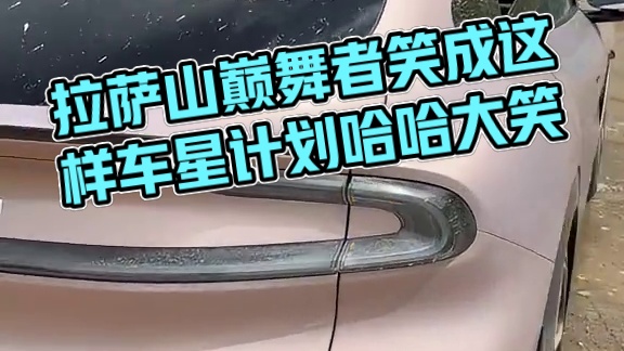 来自拉萨山巅的舞者，一个字，优雅！ #318川藏线 #小米YU7 #车星计划 #全民智驾计划