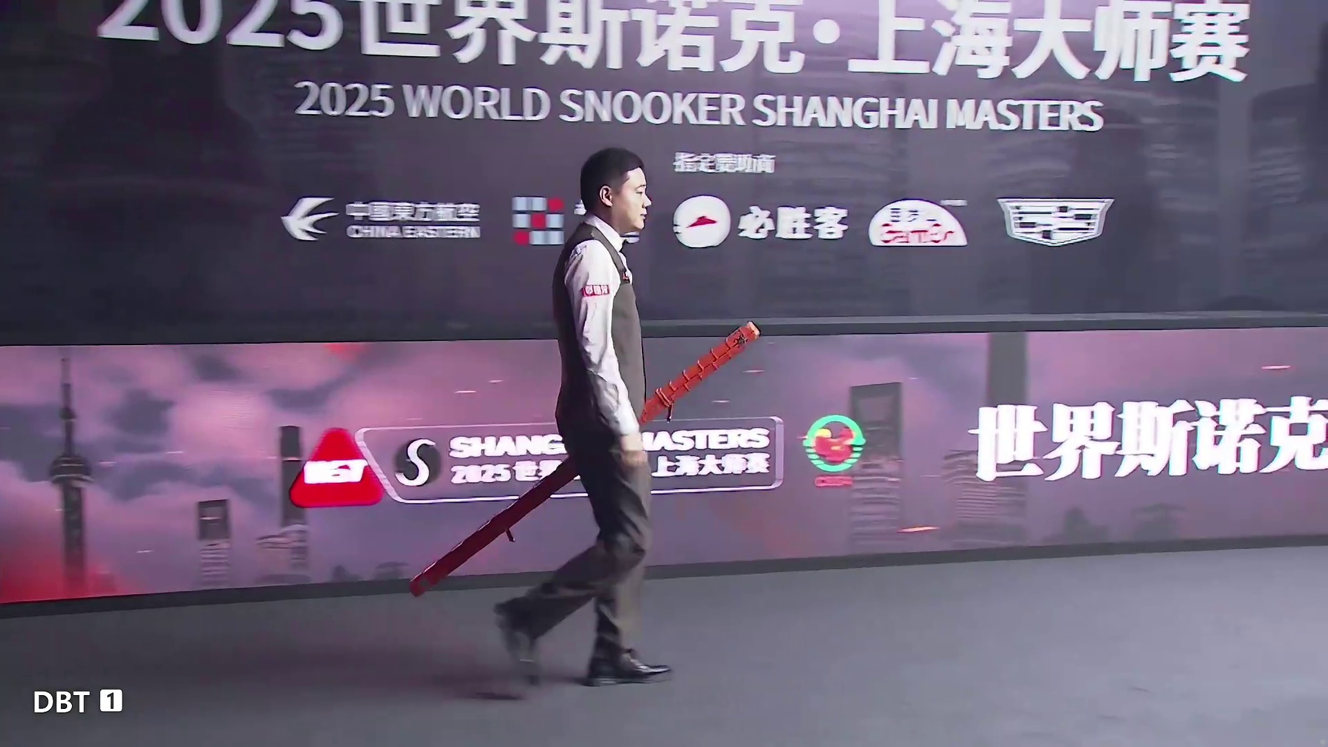 丁俊晖VS张安达 2025斯诺克上海大师赛 百嘉