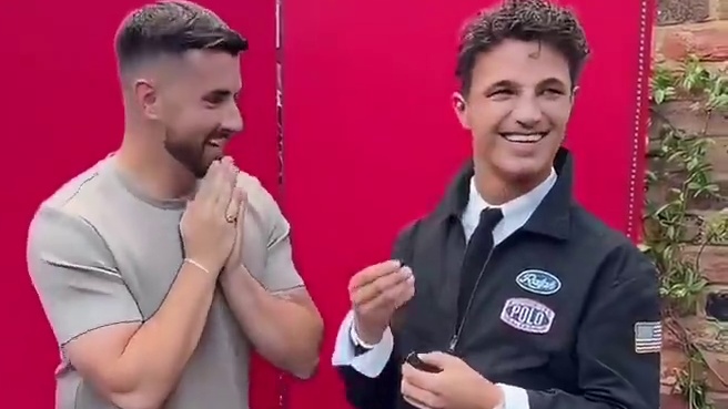 挑战当面模仿诺里斯魔性笑声 让你模仿没让你超越#诺里斯 #兰多诺里斯 #丹尼尔里卡多 #一顿操作猛如