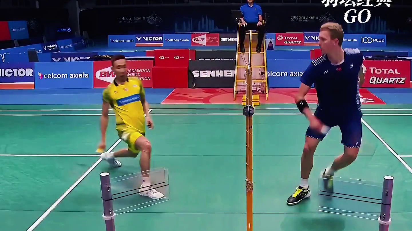 打不过林丹就算了，还治不了小龙龙了？ #羽毛球 #羽毛球单打 #安赛龙 #李宗伟