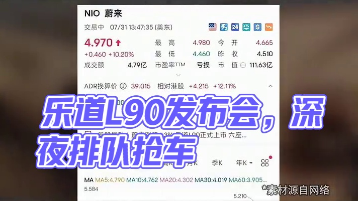 销售系统被挤爆！乐道L90卖爆了，用户深夜排队抢车 #乐道L90  #理想i8  #乐道发布会  #