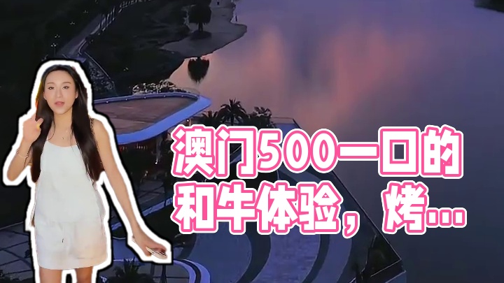 澳门500一口的和牛吃到心疼！过关3分钟到横琴花的少吃得更好 #横琴美食#珠海美食 #一起吃烤肉 #
