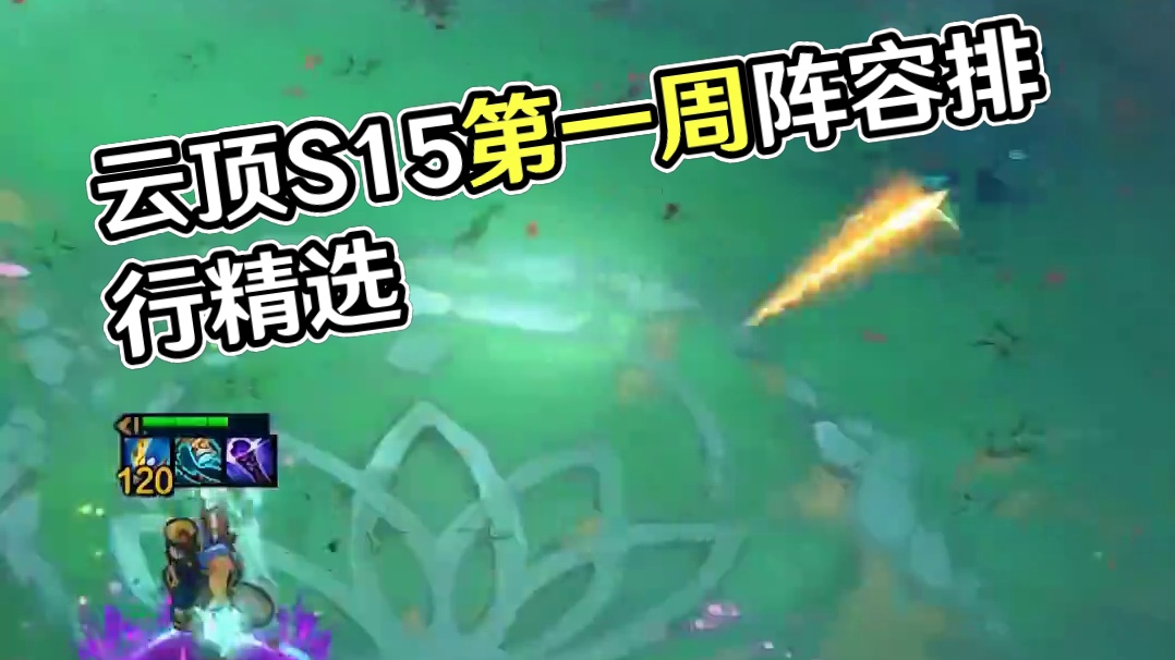 云顶S15第一周六大阵容排行 #云顶之弈天下无双格斗大赛 #云顶之弈S15 #用热血漫打开云顶新赛季