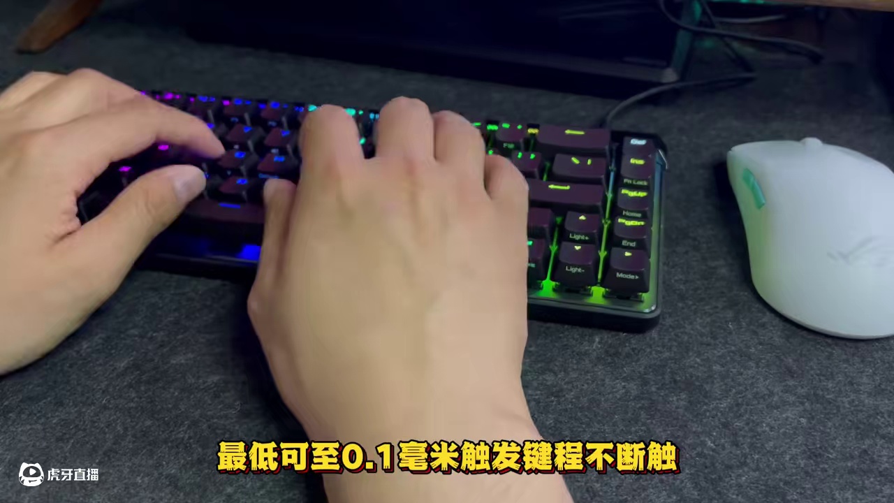 不愧是败家之眼！ ROG的这把魔导士ACE HFX磁轴键盘太帅了！#rog魔导士acehfx #ro