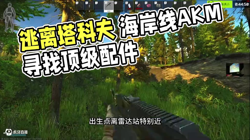 #逃离塔科夫  废铁AKM下图能改满吗？