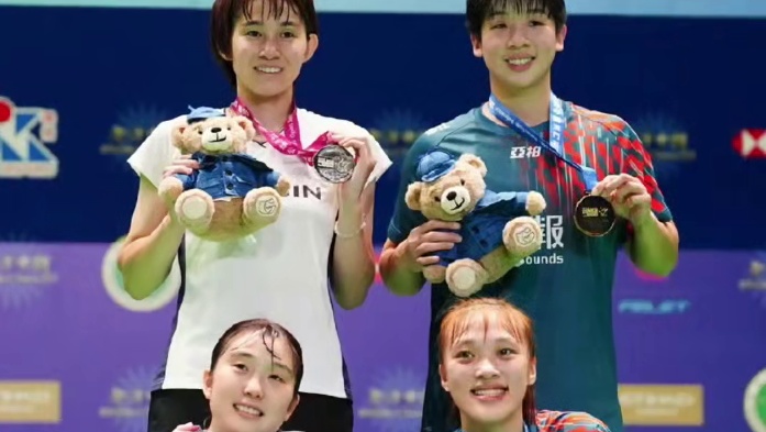 最终赛果：马来西亚队1冠2亚、印尼队、丹麦队各1冠1亚、中国队、中国台北队各1冠、日本队1亚#羽毛球