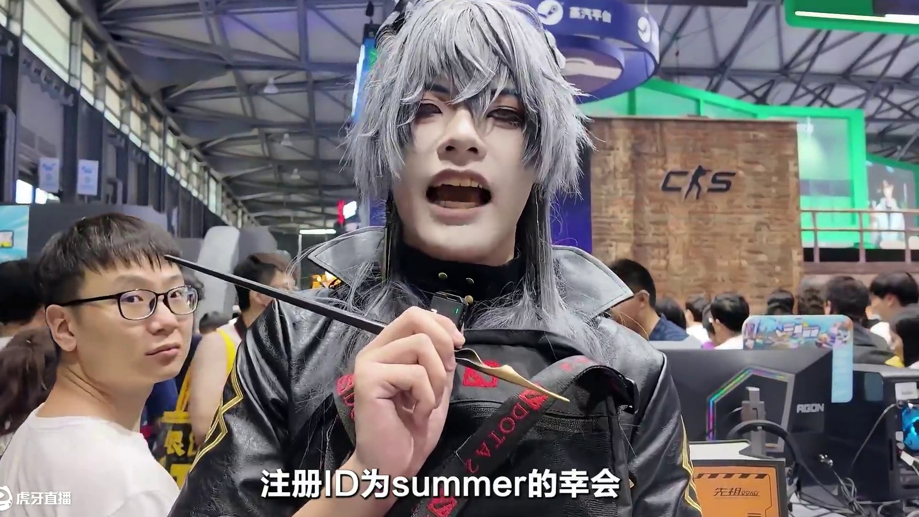 CJ现场惊现左手拿鼠标，右手拿键盘的大神？
#DOTA2 #刀塔 #2025ChinaJoy