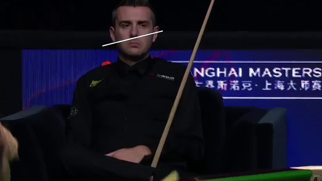 2025斯诺克上海大师赛半决赛第一阶段，阿里卡特5-4领先塞尔比