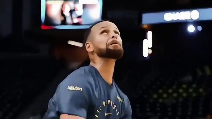 库里：“不装了，摊牌了！其实我也是扣篮王”