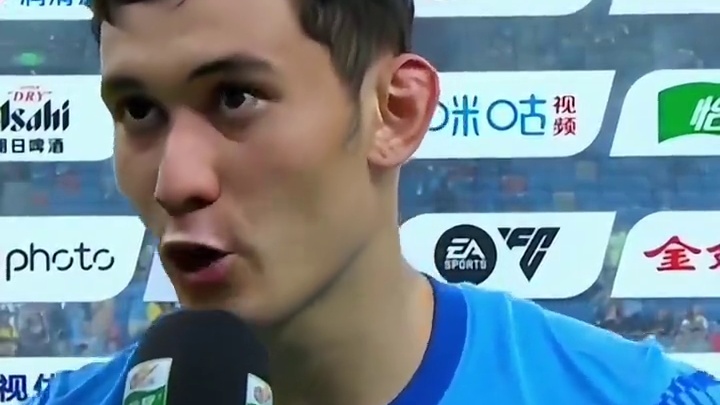 #补时阶段 #深圳新鹏城 连丢3球 主场不敌 #浙江绿城 赛后采访 #拜合拉木 #语出惊人