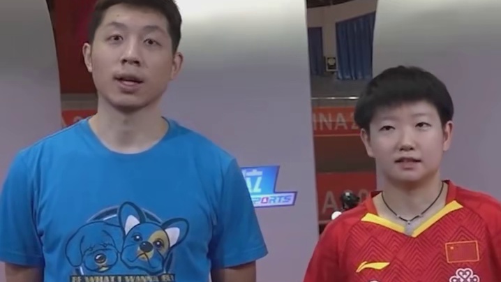 孙颖莎主打天天都上课课课不一样