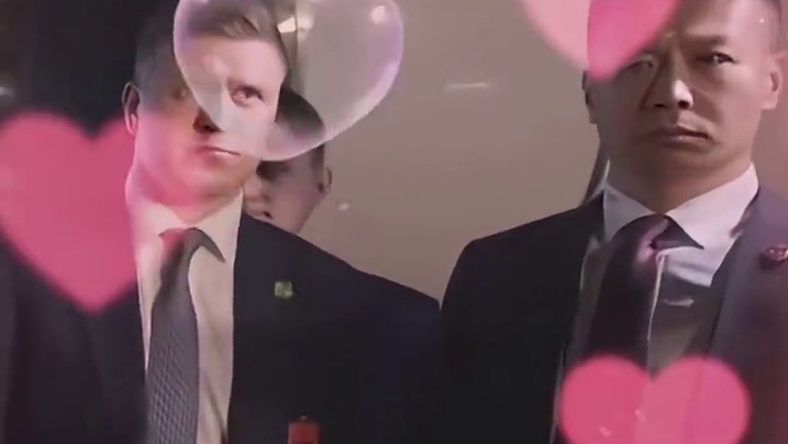 俄罗斯人民的微笑，好磕