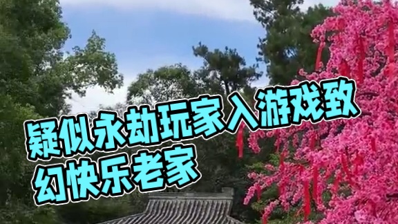 永劫玩家来的不是痛岛是回快乐老家了！#疑似永劫玩家致幻后进入游戏了