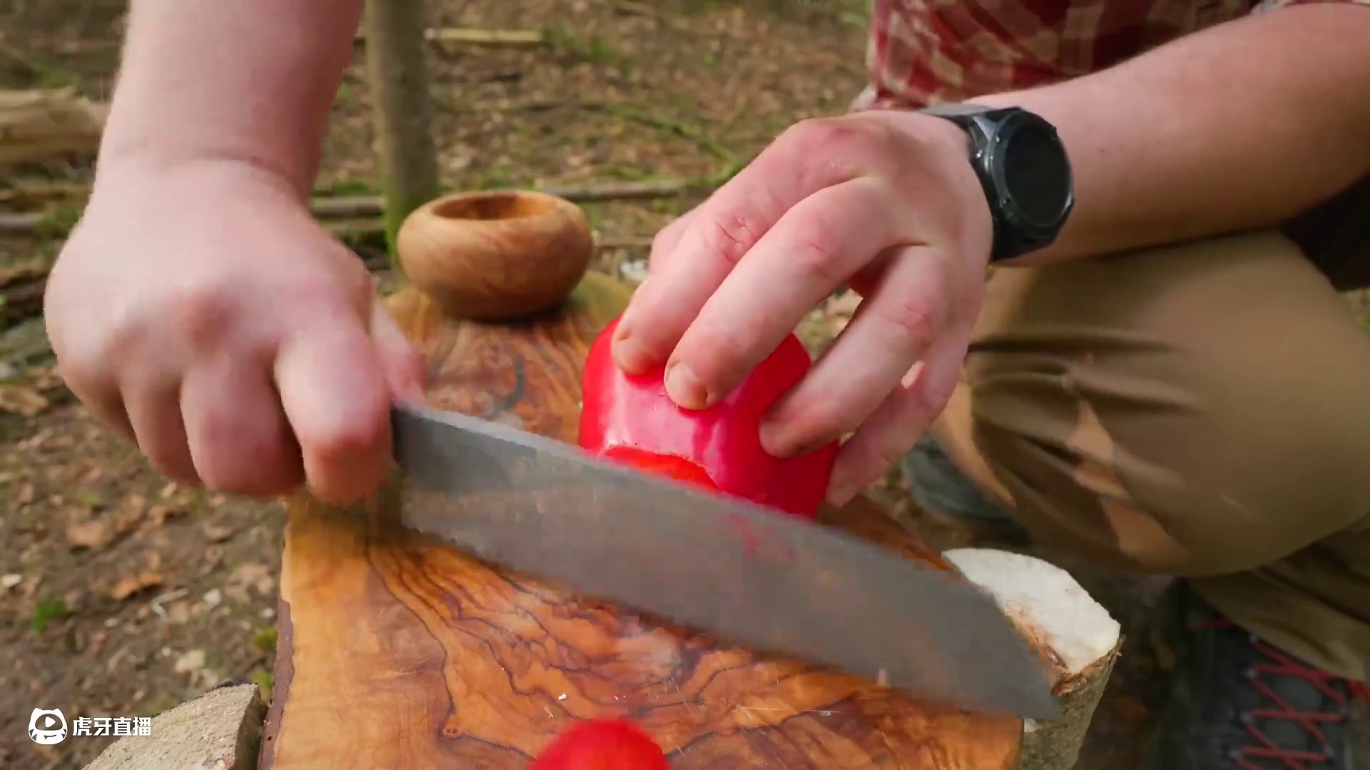 15分钟4K纯享版荒野制作美食 #荒野建造 #荒野美食 #解压 #助眠