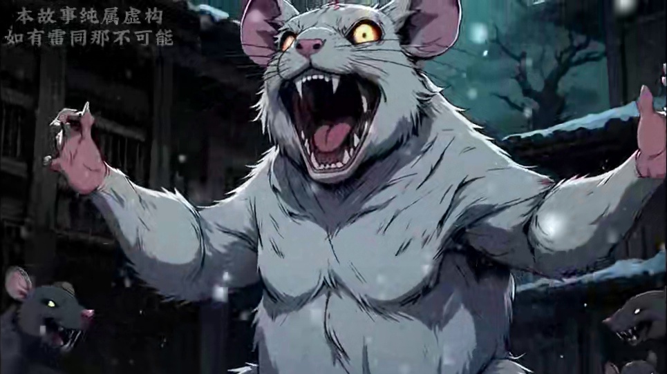 民间故事之鼠咒第一集 #恐怖故事 #有声漫画 #漫画解说 #二次元