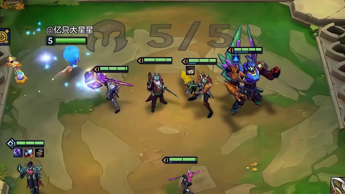 满屏加里奥是真的离谱，塞满整个棋盘这是怎么做到的！ #金铲铲天下无双格斗大会 #云顶之弈天下无双格斗