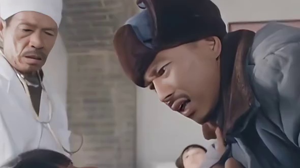 丈夫：嘿嘿，那是假的