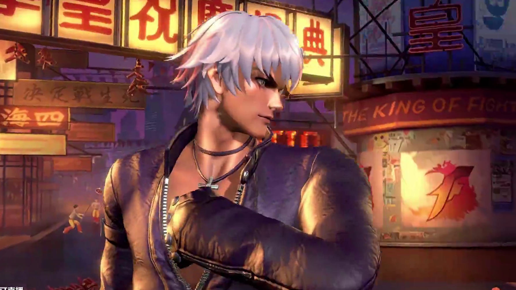 联动皮肤展示丨古辛SNK联动皮肤「K'」
8月14日，SNK官方正版授权，古辛全新联动皮肤「K'」即