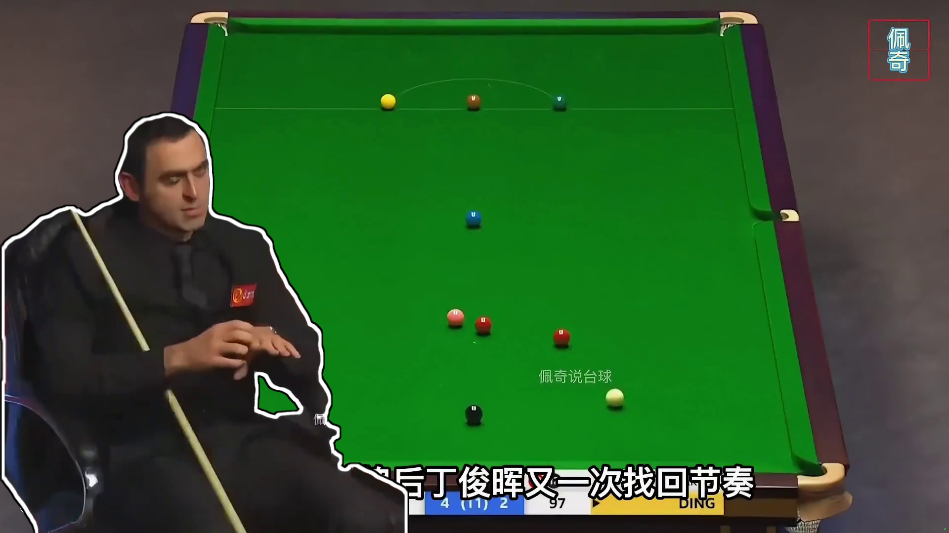 丁俊晖最刺激满分147，神奇翻袋炸燃全场，火箭红眼眶激动跺脚(3)