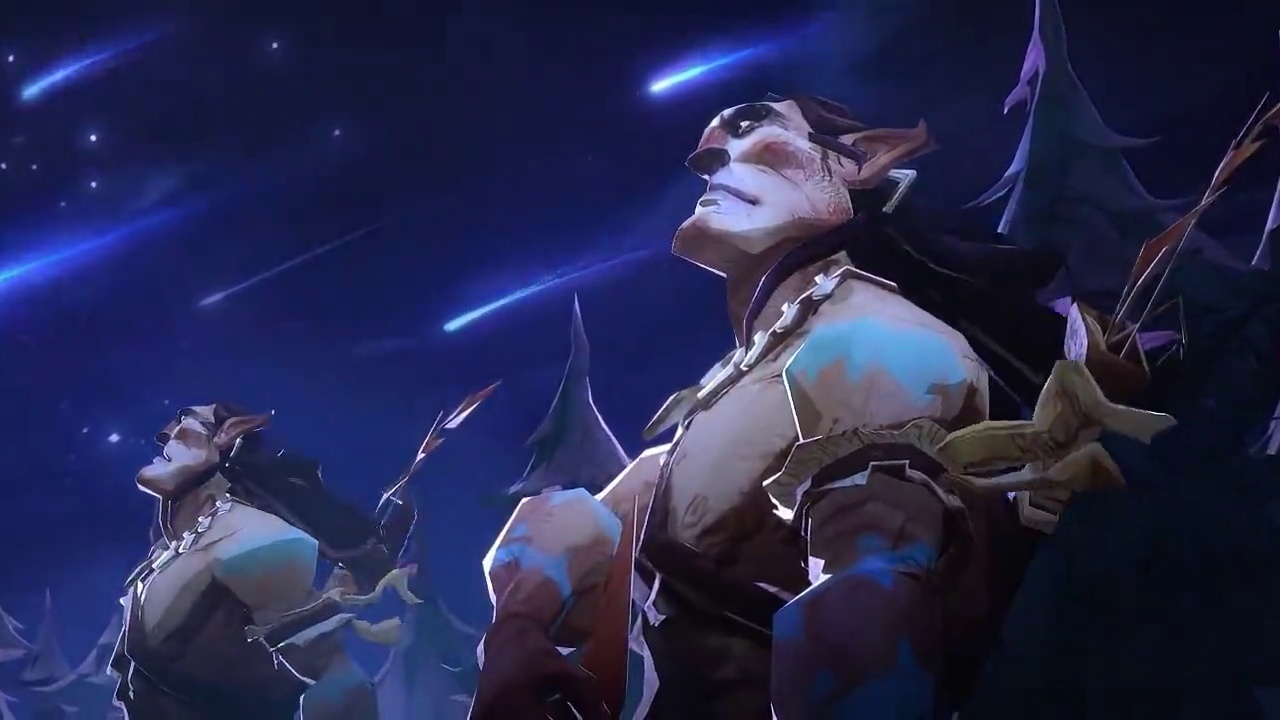 ✦于群星之间·剧情序章✦ 感应到不祥预兆的小雪鸮抖抖翅膀，捎来新章节速递—— 
星辰明灭，不祥预言悄